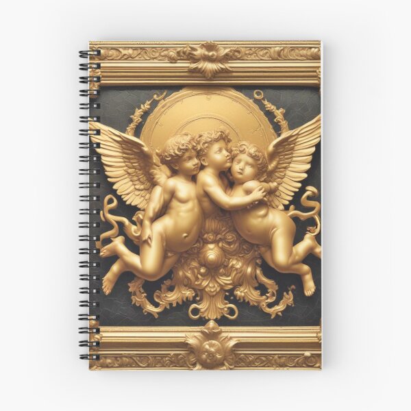 Item preview, Carved Gold Cherubs Tile 8 designed and sold by Bondillero.