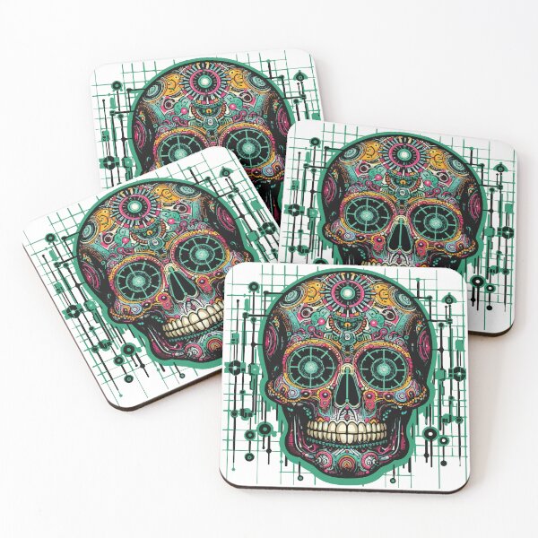 Item preview, Electronic Skull designed and sold by SkullNest.