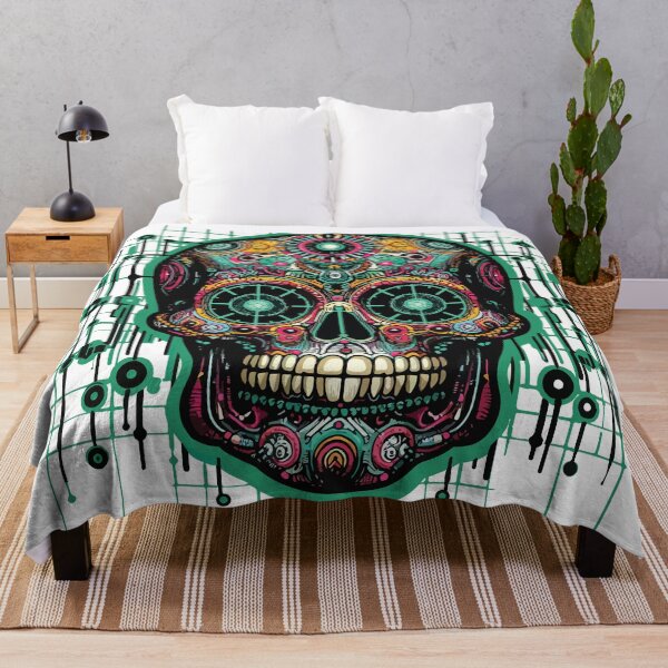 Item preview, Calavera Electrónica designed and sold by SkullNest.