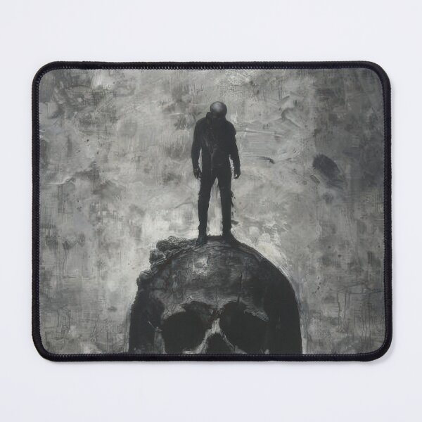 Item preview, Man standing on skull V2 designed and sold by OldSchool90s.