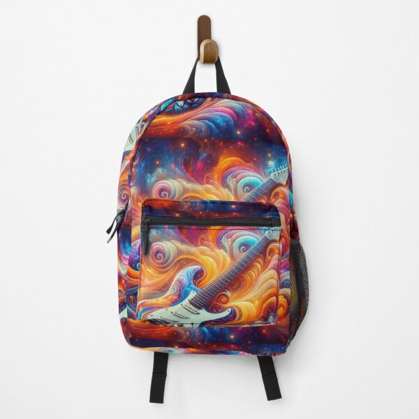 Item preview, Spectacular Colorful Guitar Pattern  designed and sold by DigiDreamyArt.