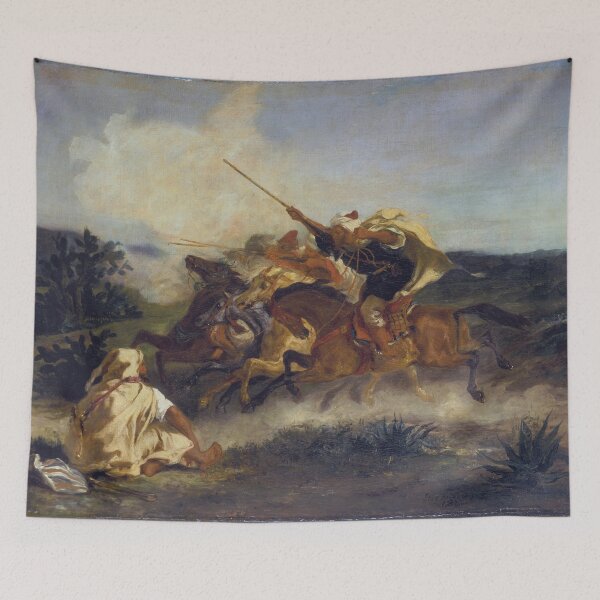 Item preview, Eugene Delacroix, Fantasia Arabe designed and sold by Mauswohn.