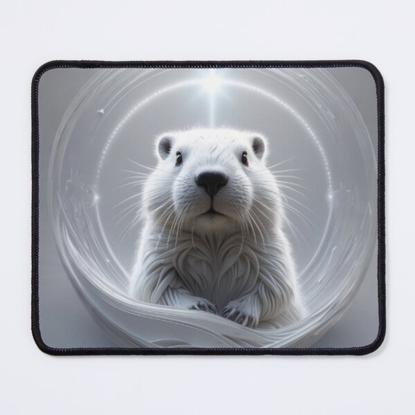 Item preview, Enchanting Beaver Halo - Nature-Inspired Art by LaLi Designs designed and sold by LaLi-Designs.