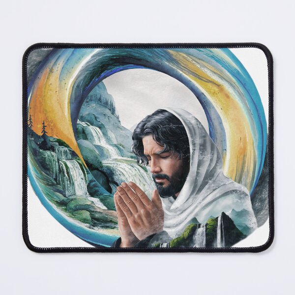 Item preview, Hebrew Man Praying to Yahuah - Worship - Christian Watercolor designed and sold by Narrow-Path.