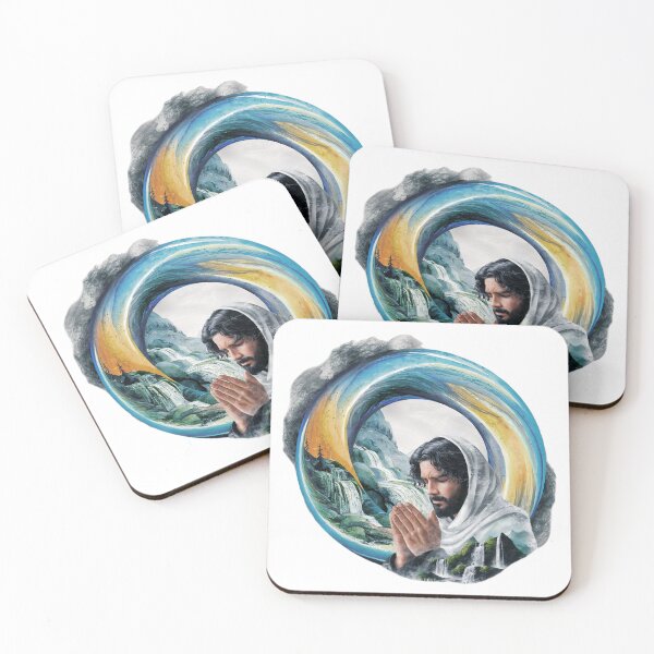 Item preview, Hebrew Man Praying to Yahuah - Worship - Christian Watercolor designed and sold by Narrow-Path.