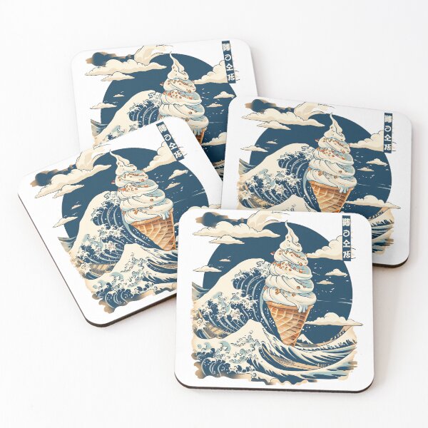 Item preview, Kawaii Japanese style Food IceCream Illustration designed and sold by nomiraclehere.