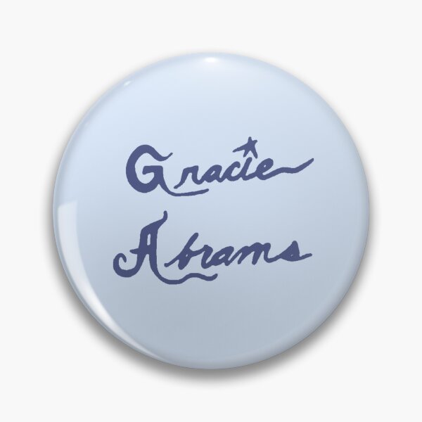 Item preview, Gracie Abrams Blue Asymmetrical Star Logo designed and sold by aestheticqueen.