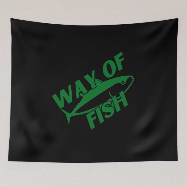 Item preview, Way Of Fish designed and sold by CatfishCreation.