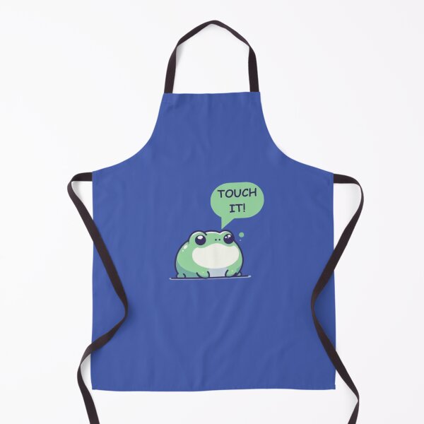 Item preview, Cute Small Frog Cartoon - TOUCH IT Speech designed and sold by IntegriTee.