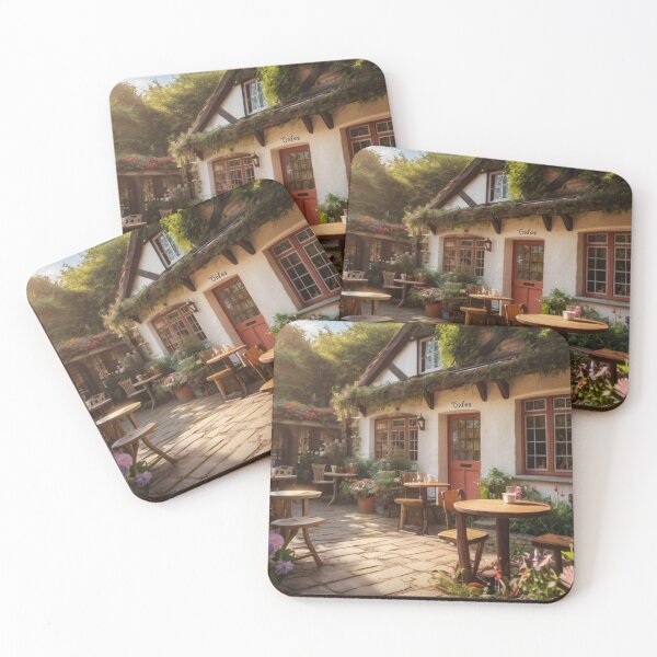 Item preview, Cottage Garden Café designed and sold by BlareBlare.
