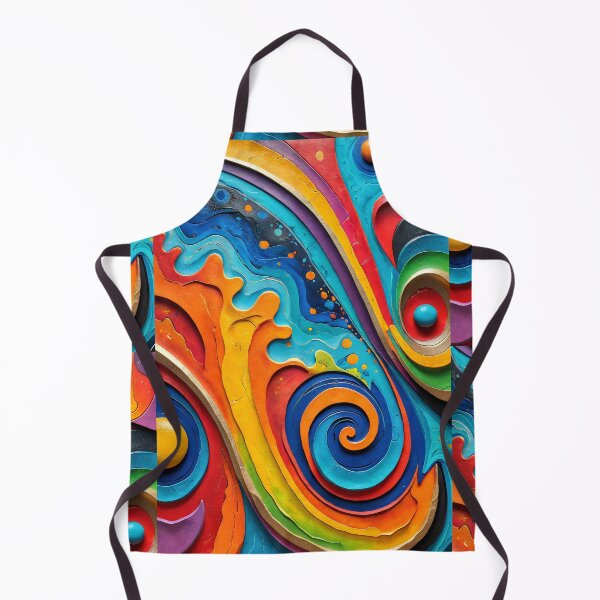 Item preview, Abstract artwork with rich paint colors designed and sold by Diana Voicu.