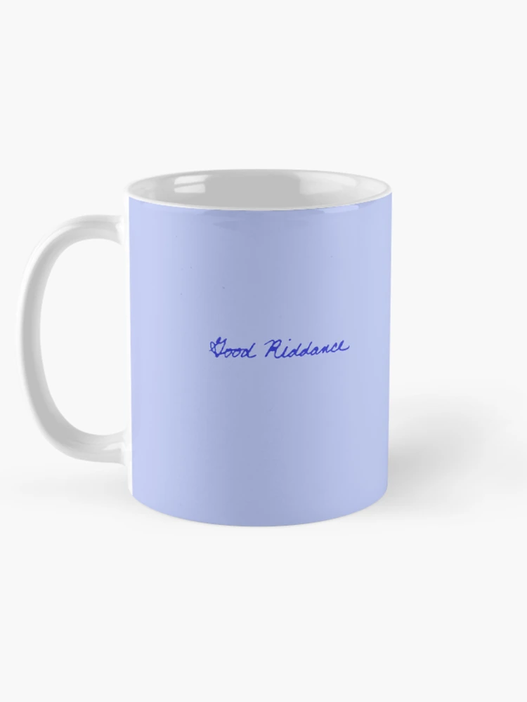 Thumbnail 5 of 6, Coffee Mug, Good Riddance Cursive Lettering Handwritten designed and sold by aestheticqueen.