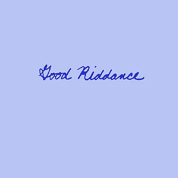 Artwork thumbnail, Good Riddance Cursive Lettering Handwritten by aestheticqueen