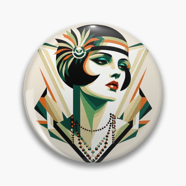 Item preview, Art Deco Flapper Collection #1 003 designed and sold by elektronen.