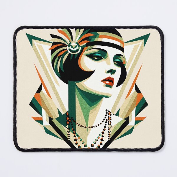 Item preview, Art Deco Flapper Collection #1 003 designed and sold by elektronen.