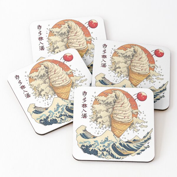 Item preview, Kawaii Japanese style IceCream Food Illustration designed and sold by nomiraclehere.