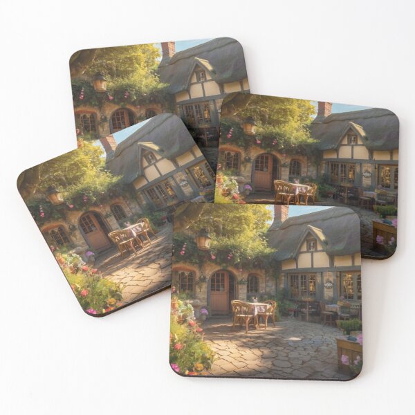 Item preview, English Rose Coffee House designed and sold by BlareBlare.