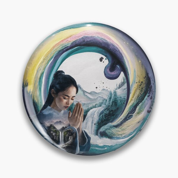 Item preview, Lovely Asian Woman Praying - Beautiful Watercolor Christian T-shirt  designed and sold by Narrow-Path.
