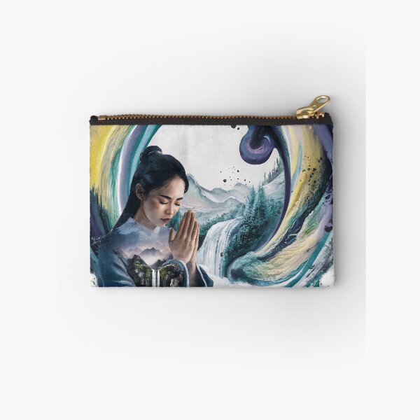 Item preview, Lovely Asian Woman Praying - Beautiful Watercolor Christian T-shirt  designed and sold by Narrow-Path.