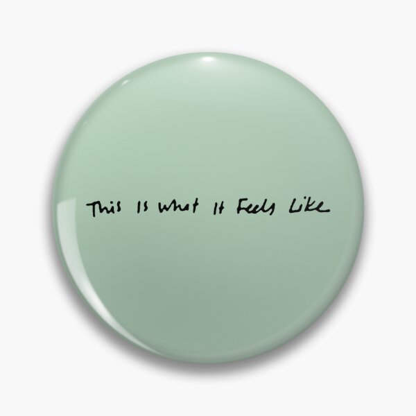 Item preview, This Is What It Feels Like Lettering Handwritten designed and sold by aestheticqueen.