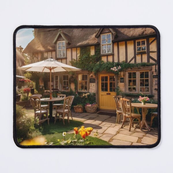 Item preview, Courtyard Coffee Cottage designed and sold by BlareBlare.