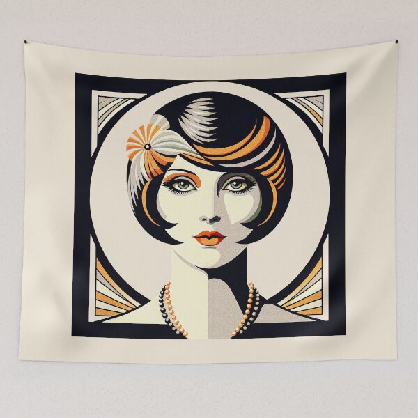 Item preview, Art Deco Flapper Collection #1 005 designed and sold by elektronen.