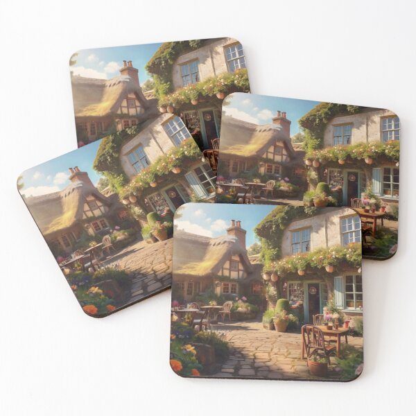 Item preview, Garden Hideaway Coffee Cottage designed and sold by BlareBlare.