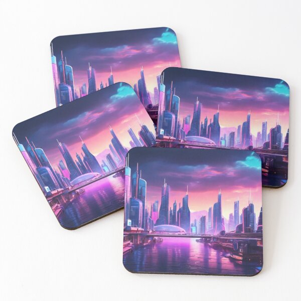 Item preview, 009 Cyberpunk City designed and sold by Alexis Art Collection.