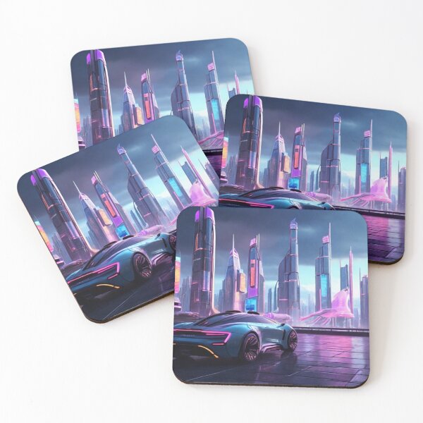Item preview, 010 Cyberpunk City designed and sold by Alexis Art Collection.