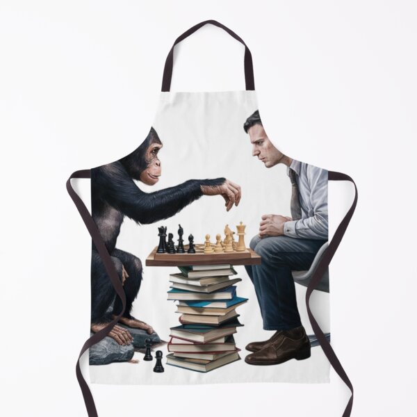 Item preview, Chess game: Ape Vs Human designed and sold by PolygonPinnacle.