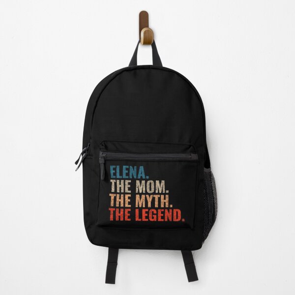 Item preview, Elena The Mom The Myth The Legend Elena Name Retro 70s distress designed and sold by Teelogic.
