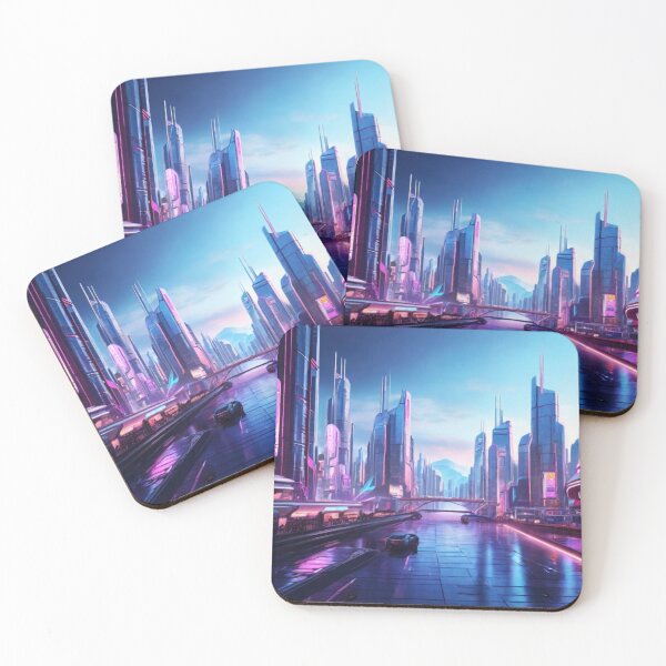 Item preview, 011 Cyberpunk City designed and sold by Alexis Art Collection.