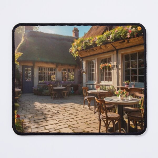 Item preview, Cottage Corner Coffee Shop designed and sold by BlareBlare.