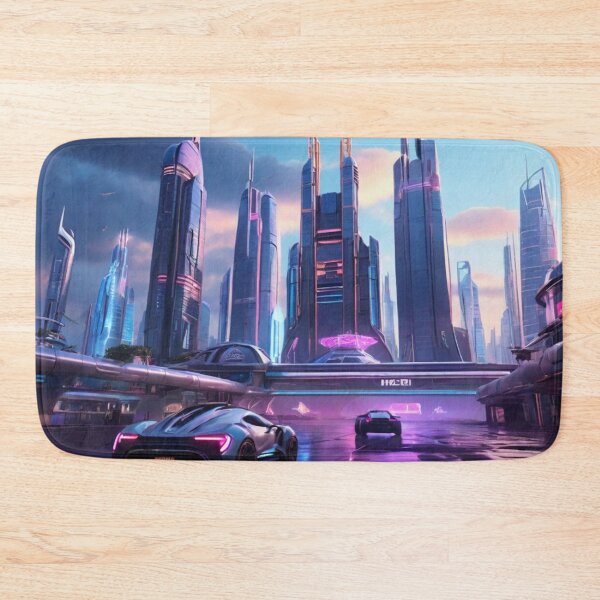 Item preview, 012 Cyberpunk City designed and sold by Alexis Art Collection.