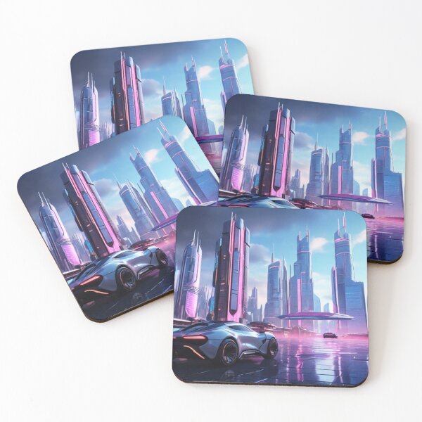 Item preview, 014 Cyberpunk City designed and sold by Alexis Art Collection.
