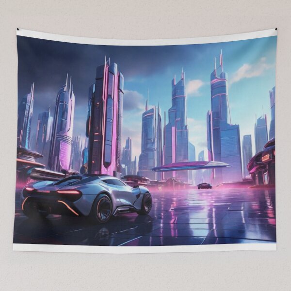 Item preview, 014 Cyberpunk City designed and sold by Alexis Art Collection.