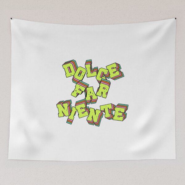 Item preview, il Dolce far niente designed and sold by LaughandLaugh.
