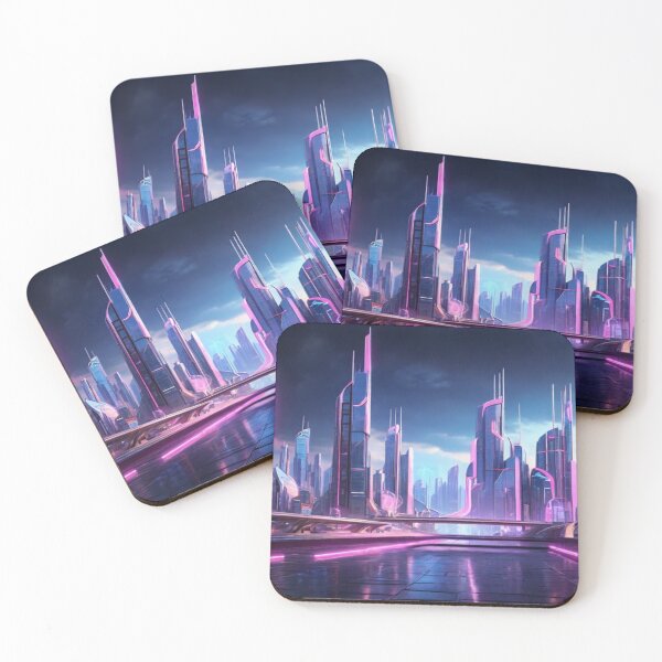 Item preview, 015 Cyberpunk City designed and sold by Alexis Art Collection.
