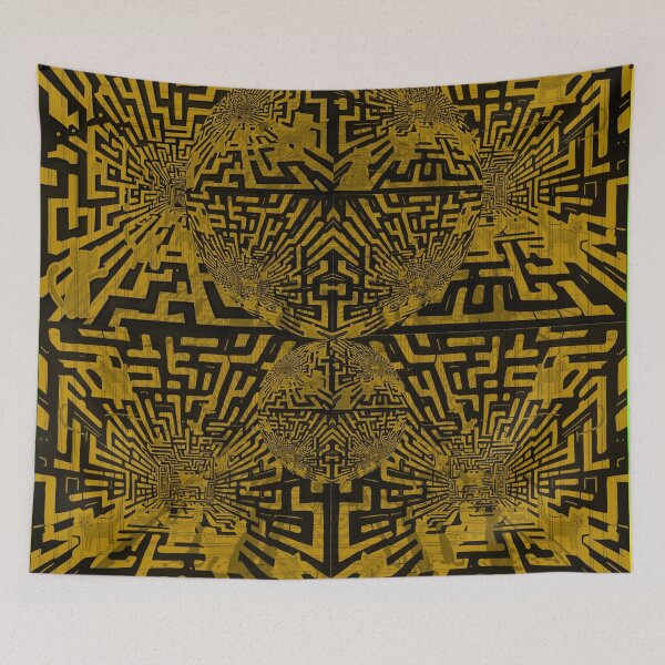 Item preview, kenror Clever Cats B yellow designed and sold by Arttiiist.