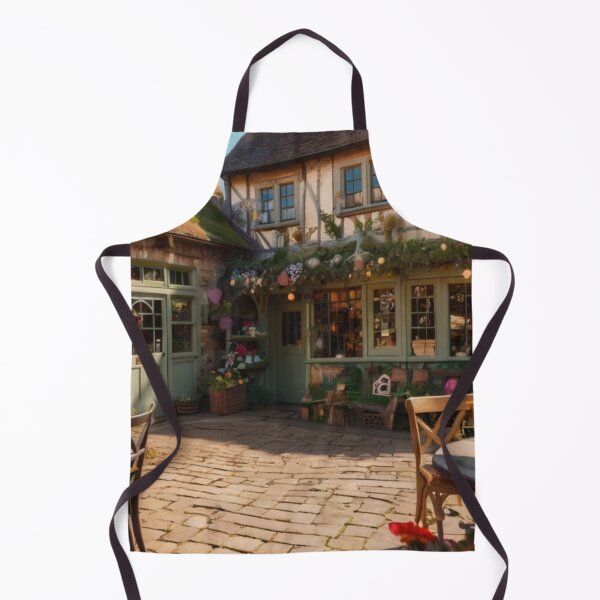 Item preview, Blossom Courtyard Café designed and sold by BlareBlare.