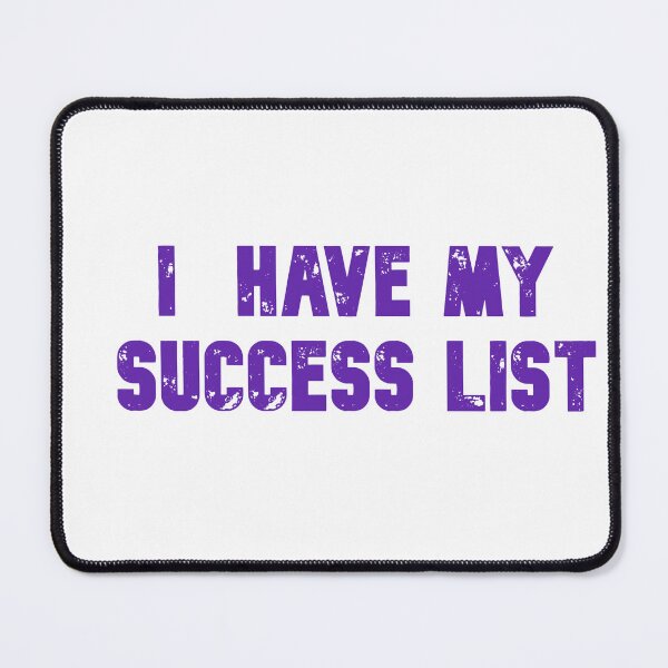 Item preview, I have my success list designed and sold by Palanquin.