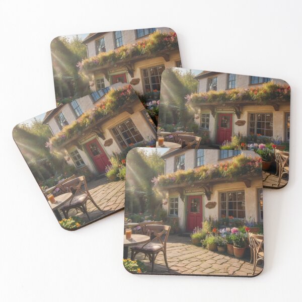 Item preview, Secret Garden Coffee Cottage designed and sold by BlareBlare.