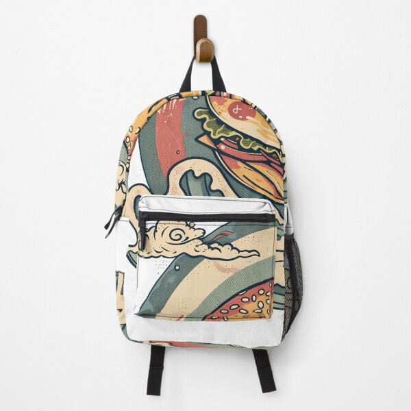 Item preview, Kawaii Japanese styleBurger  Food Illustration designed and sold by nomiraclehere.