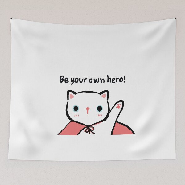 Item preview, Be your own hero! designed and sold by Cocoa-cat.