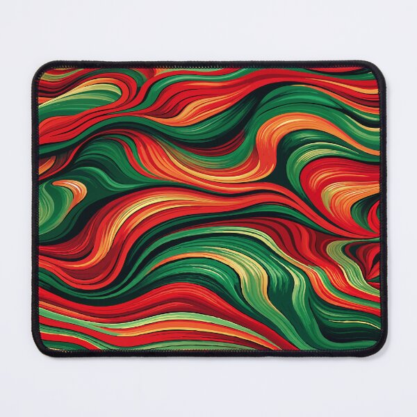 Item preview, Abstract Vibrant Verdant Waves designed and sold by alex-yars.