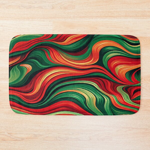 Item preview, Abstract Vibrant Verdant Waves designed and sold by alex-yars.