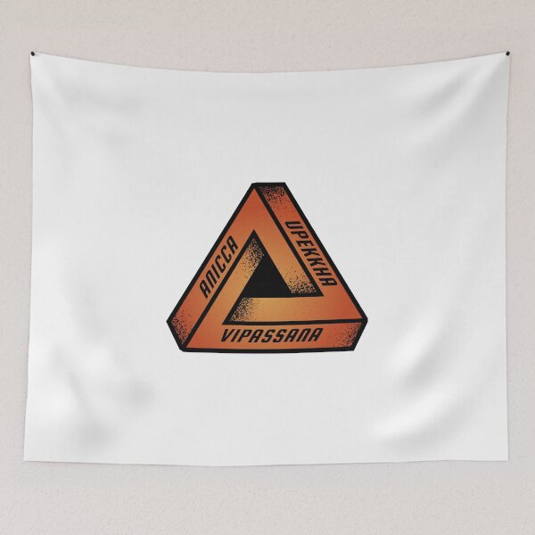 Item preview, Vipassana Meditation Anicca Upekkha Spiritual designed and sold by GraTEEtude.