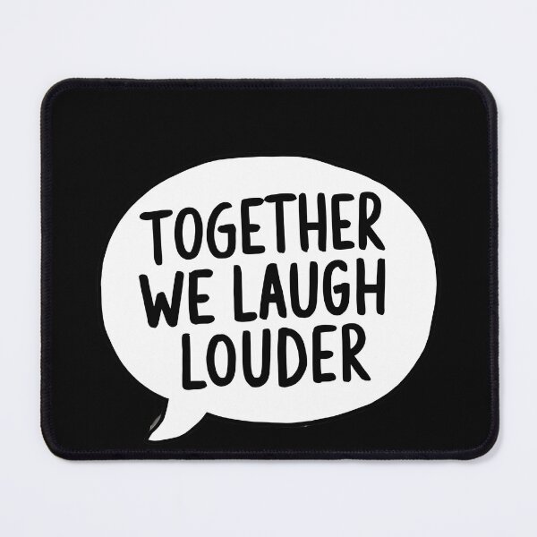 Item preview, "Together We Laugh Louder" American Family Day T-Shirt designed and sold by AI-volution.