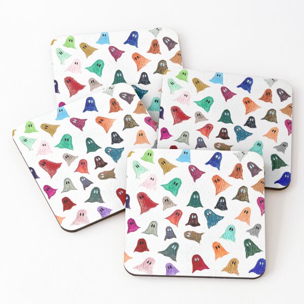 Item preview, Cute Multicolour Ghosts  designed and sold by AmyStorybook.