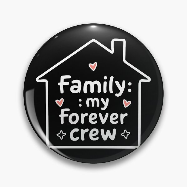 Item preview, "Family: My Forever Crew" American Family Day T-Shirt designed and sold by AI-volution.
